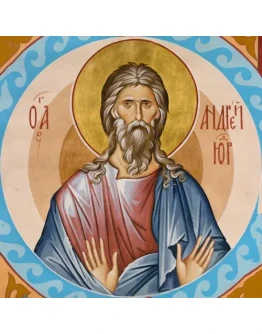 Андрей юродивый, прп_001(82х82см) Андрей юродивый, прп_001(82х82см)