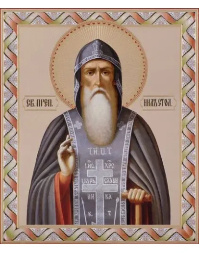 Нил Столобенский, прп_001(84х100см)