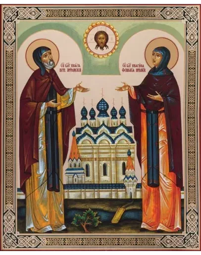 Петр и Феврония, свв_003(81х100см)