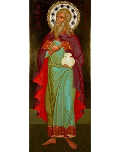 Филарет Милостивый, прп_001(42х105см)