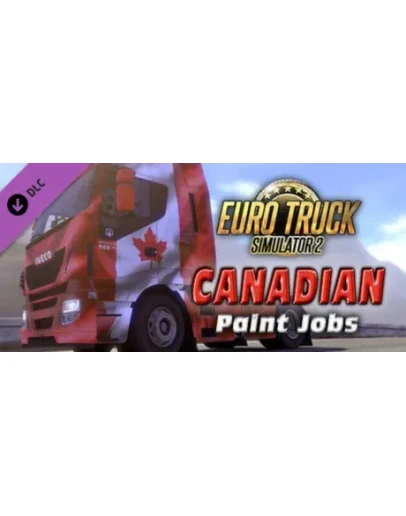 Euro Truck Simulator 2 - Canadian Paint Jobs Pack DLC