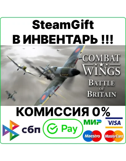 Combat Wings: Battle of Britain SteamGift/RU+CIS