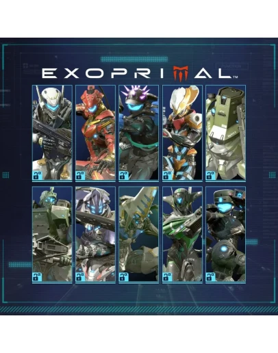 Ранний доступ к набору экзоскелетов 1 Exoprimal Xbox