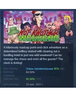 Not Another Weekend АВТОДОСТАВКА STEAM GIFT РОССИЯ