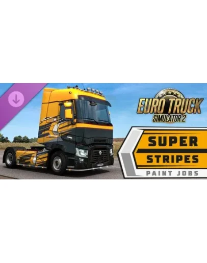 Euro Truck Simulator 2 - Super Stripes Paint Jobs Pack
