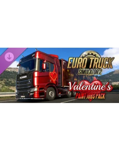 Euro Truck Simulator 2 - Valentine's Paint Jobs Pack