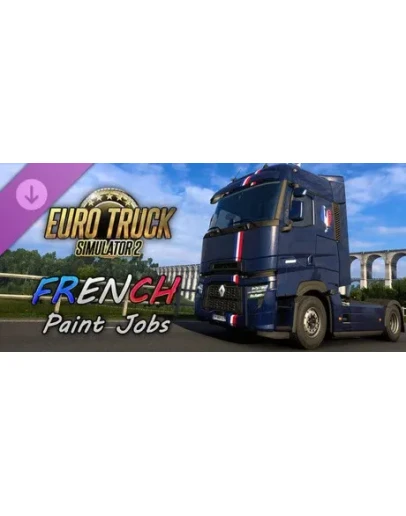 Euro Truck Simulator 2 - French Paint Jobs Pack DLC