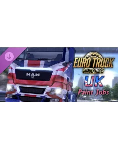 Euro Truck Simulator 2 - UK Paint Jobs Pack DLC