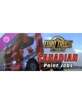 Euro Truck Simulator 2 - Canadian Paint Jobs Pack DLC