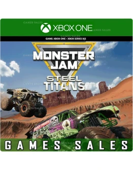 MONSTER JAM STEEL TITANSXBOX ONEXSКЛЮЧ