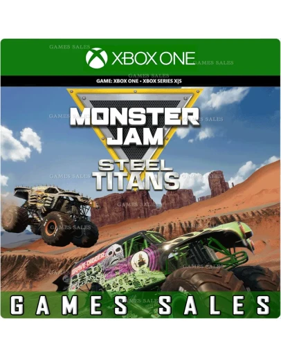 MONSTER JAM STEEL TITANSXBOX ONEXSКЛЮЧ MONSTER JAM STEEL TITANSXBOX ONEXSКЛЮЧ