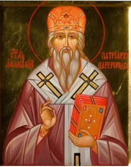 Афанасий Цареградский, свт_001(79х100см)