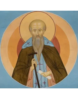 Варлаам Печерский,прп_002(120х120см)
