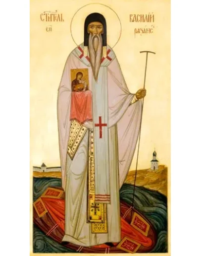 Василий Рязанский, свт_002(40х72см)