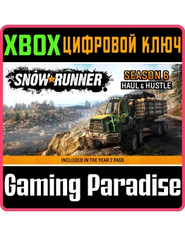 SNOWRUNNER - SEASON 6: HAUL &amp HUSTLEXBOX ONE/XS