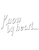 Know by heart Steam РУ+UA+KZ+СНГ