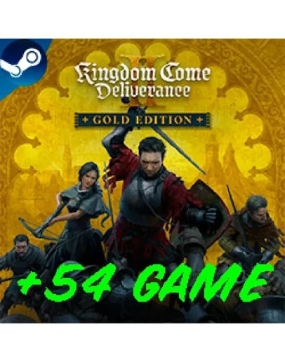 Kingdom Come II: Deliverance Gold Edition + 54 топ игр Kingdom Come II: Deliverance Gold Edition + 54 топ игр