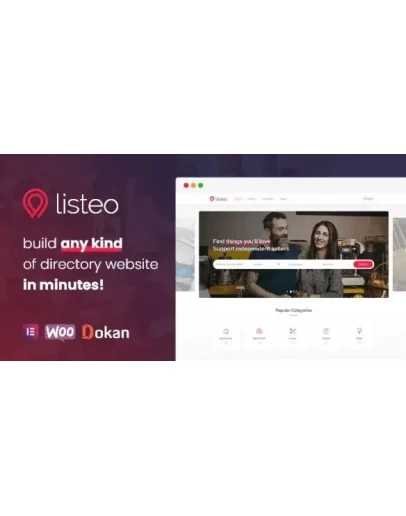 Listeo 1.9.33 - Русификация премиум темы