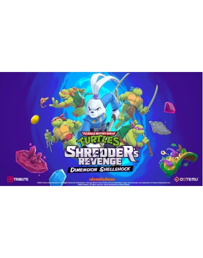 TMNT SHREDDERS REVENGE DIMENSION SHELLSHOCK XBOX