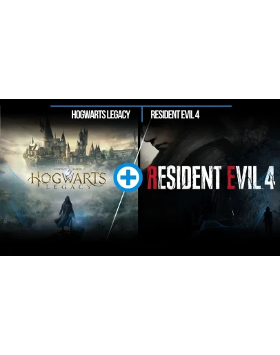 Hogwarts Legacy Deluxe + RESIDENT EVIL 4 REMAKE