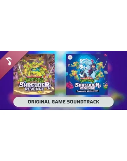 TNMT Shredder's Revenge Soundtrack Steam OST DLC