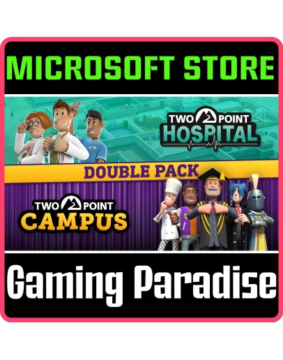 TWO POINT HOSPITAL AND TWO POINT CAMPUS DOUBLE PC TWO POINT HOSPITAL AND TWO POINT CAMPUS DOUBLE PC