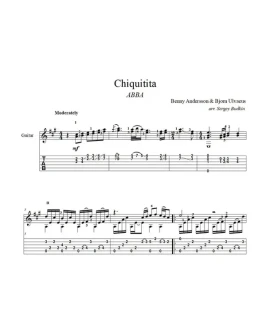 Chiquitita - ABBA - для гитары Chiquitita - ABBA - для гитары