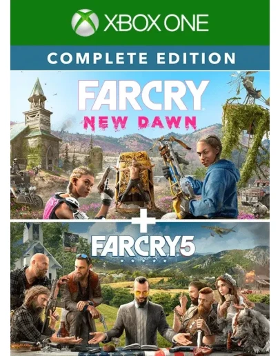 FAR CRY 5 + NEW DAWN DELUXE XBOX ONE X/S FAR CRY 5 + NEW DAWN DELUXE XBOX ONE X/S