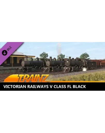 Trainz 2022 DLC - Victorian Railways V class FL Black