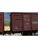 Trainz 2022 DLC - CFR Marfa Gbs/Gbgs freight car pack
