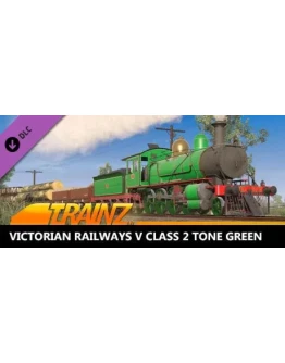 Trainz 2022 DLC - Victorian Railways V Class 2 Tone Gre