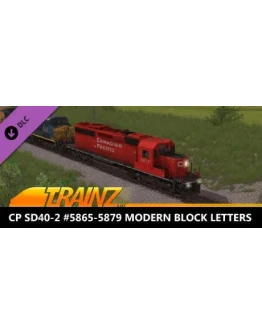 Trainz 2022 DLC - CP SD40-2 #5865-5879 Modern Block Let