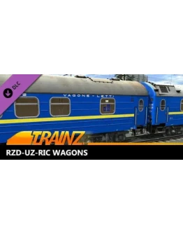 Trainz 2022 DLC - RZD-UZ-RIC Wagons * STEAM RU