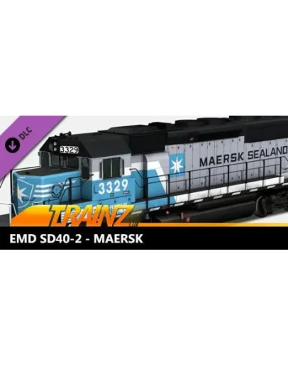 Trainz 2022 DLC - EMD SD40-2 - Maersk * STEAM RU
