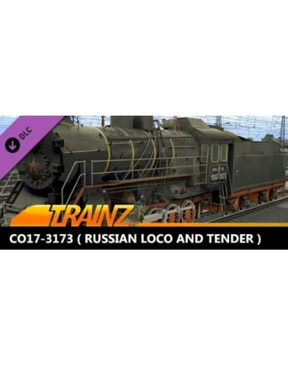 Trainz 2022 DLC - CO17-3173 ( Russian Loco and Tender )