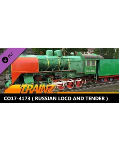 Trainz 2022 DLC - CO17-4173 ( Russian Loco and Tender )