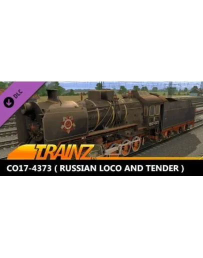 Trainz 2022 DLC - CO17-4373 ( Russian Loco and Tender )