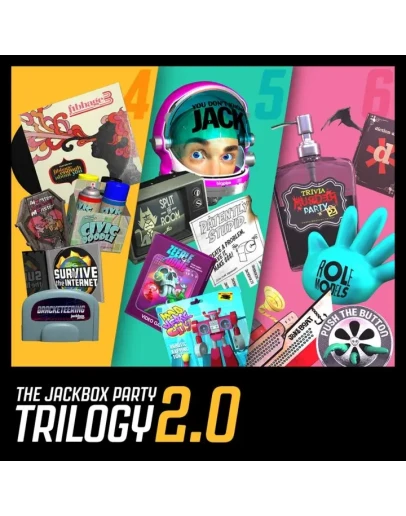 The Jackbox Party Trilogy 2.0 Steam ключ Весь мир