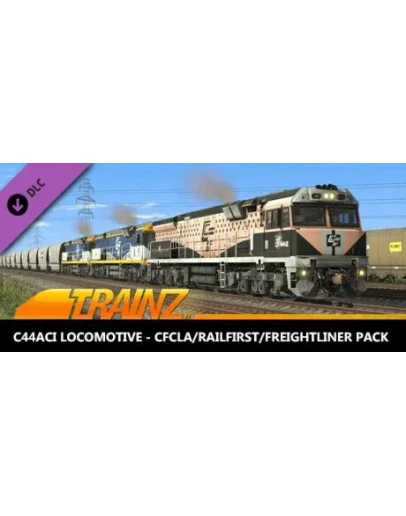 Trainz 2022 DLC - CFCLA, RailFirst, Freightliner GE C44