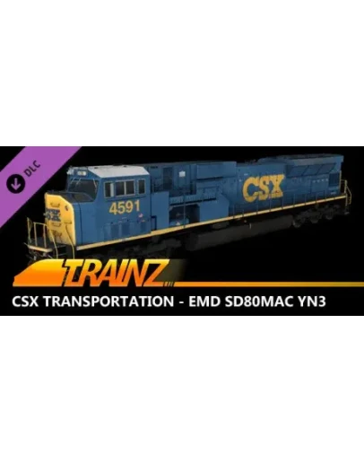 Trainz 2022 DLC - CSX Transportation - EMD SD80MAC YN3