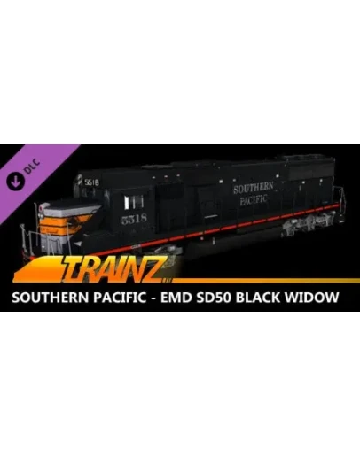 Trainz 2022 DLC - Southern Pacific - EMD SD50 Black Wid