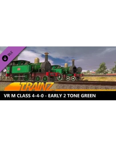Trainz 2022 DLC - VR M Class 4-4-0 - Early 2 Tone Green