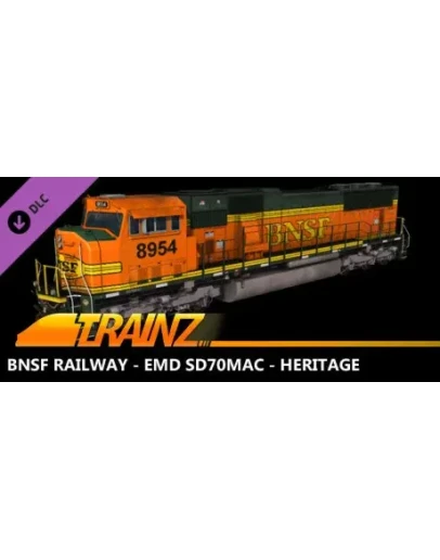 Trainz 2022 DLC - BNSF Railway - EMD SD70MAC - Heritage