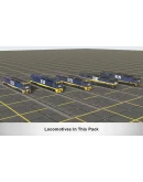 Trainz 2022 DLC - NSW 81 Class Freight Corp, Freight Ra