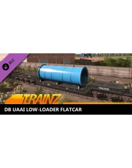 Trainz 2022 DLC - DB Uaai Low-Loader Flatcar