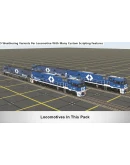 Trainz 2022 DLC - NR Class Locomotive - SeaTrain Pack