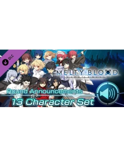 MELTY BLOOD: TYPE LUMINA - Round Announcements - 13 Cha