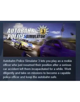 Autobahn Police Simulator 3 АВТОДОСТАВКА STEAM РОССИЯ Autobahn Police Simulator 3 АВТОДОСТАВКА STEAM РОССИЯ