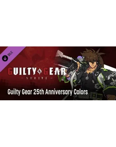 GGST Guilty Gear 25th Anniversary Colors DLC
