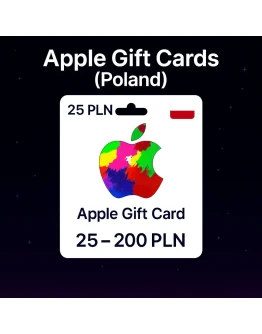 Apple Gift Cards (Польша) 25200 PLN Коды пополнения